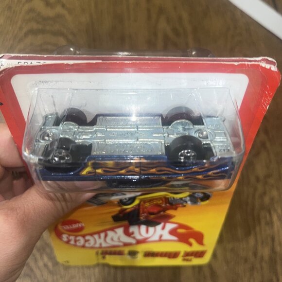 New Lot Of 2 Hot Wheels 2011 Hot Ones '56 Chevrolet - Metallic Blue with Flames - Picture 5 of 7